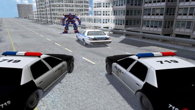 警察机器人救援模拟器